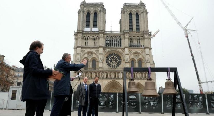 Első ízben szólaltak meg a párizsi Notre-Dame harangjai a tűzvész óta