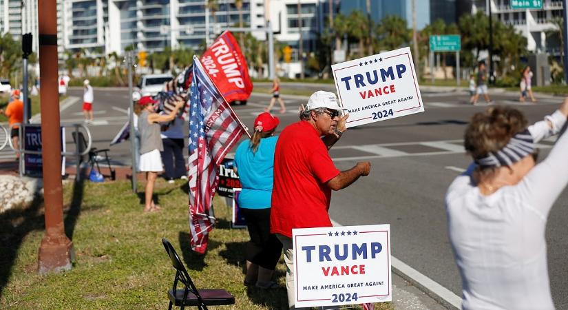 A bajba került Trump támogatóknál nem álltak meg a mentők