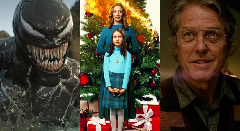 [BOX OFFICE USA] Az ősz leggyengébb eredményével nyert a Venom 3., de Hugh Grant pszichohorrorja és egy karácsonyi dramedy nagyot küzdött a második helyért