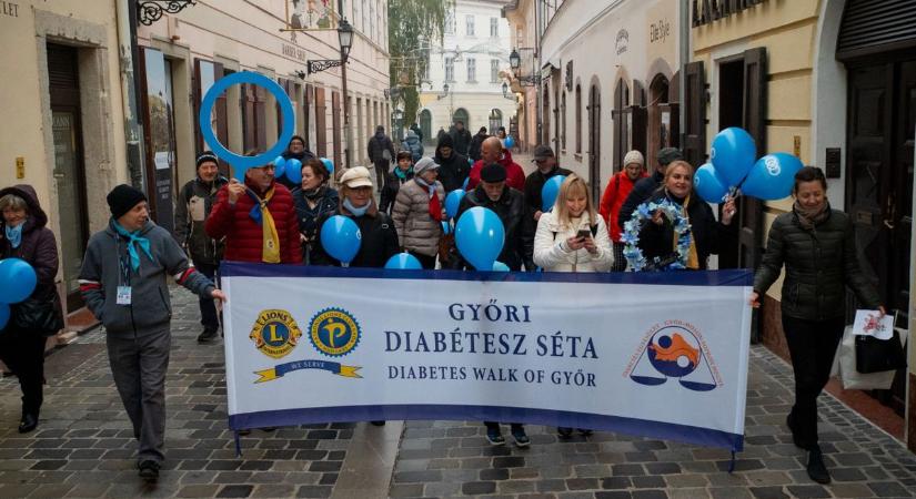 Diabétesz Sétány a cukorbetegség megelőzése érdekében – Videó, fotók