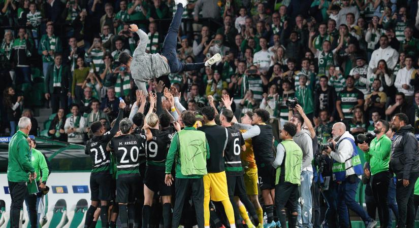 Amorim hátrányból jegyzett diadallal búcsúzott a Sportingtól