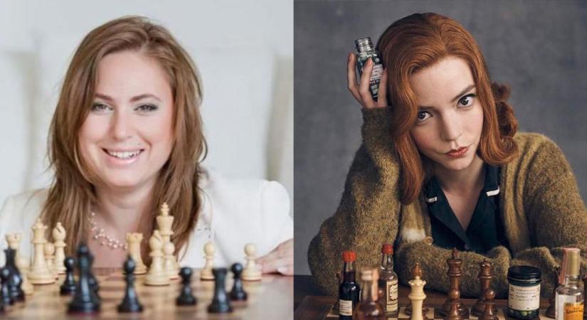 Végre találkozott Polgár Judit és a Vezércsel főszereplője, Anya Taylor-Joy