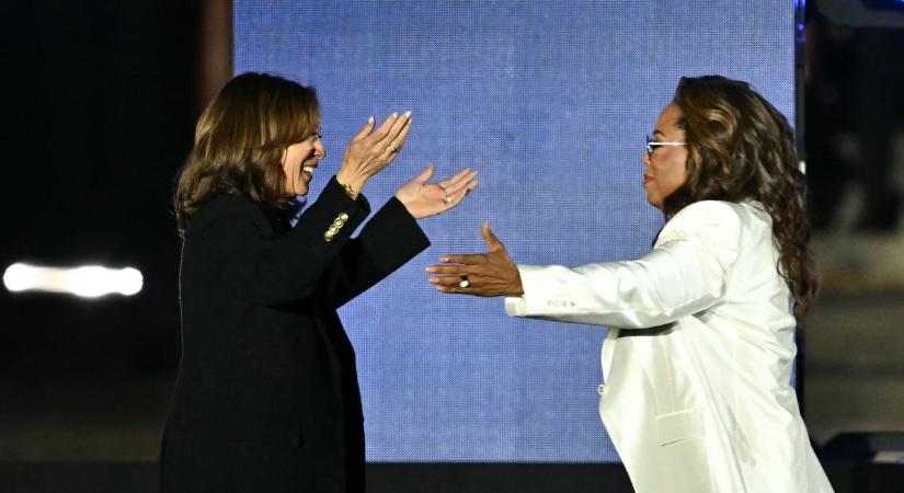 Hatalmas összegért vette meg Kamala Harris Oprah Winfrey támogatását