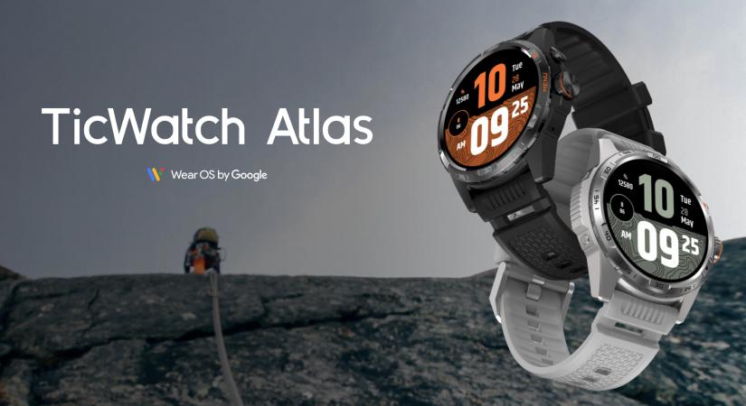 A Mobvoi eddigi legkeményebb órája a TicWatch Atlas