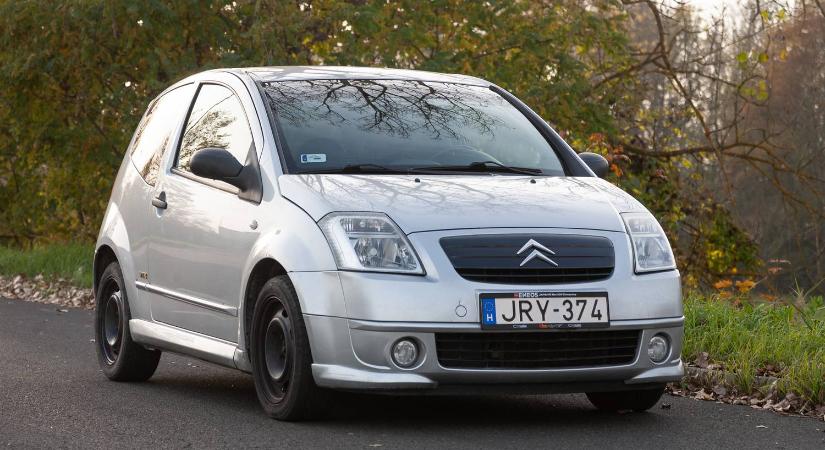 Amikor szar, még akkor is elég jó - Használtteszt: Citroën C2 VTR – 2004.