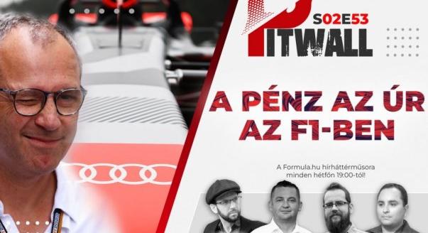 Pitwall: A pénz az úr az F1-ben