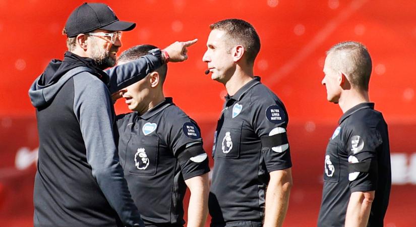 „A Liverpool sz*r, Jürgen Klopp egy kö***g” – óriási botrányba keveredett a PL-bíró