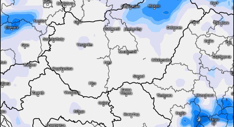 Megérkezhet az első hó, mutatjuk a hóesélyeket