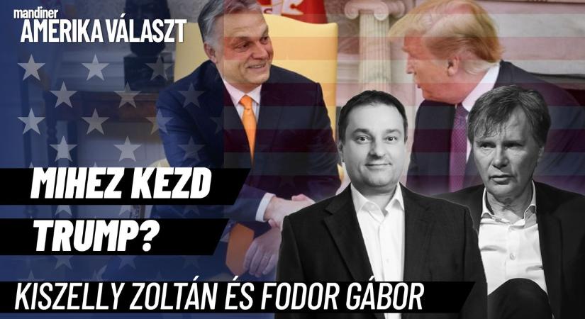 Amerika választott: mi jön most? – Kiszelly ZoltánFodor Gábor