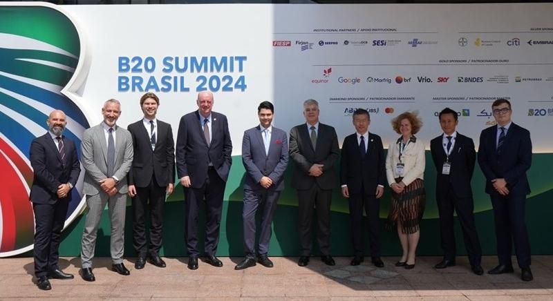 A VOSZ a G20 üzleti közösségének elitjében