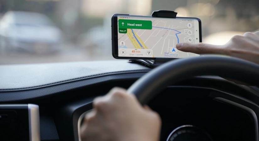 Frissül a Google Térkép navigációs felülete