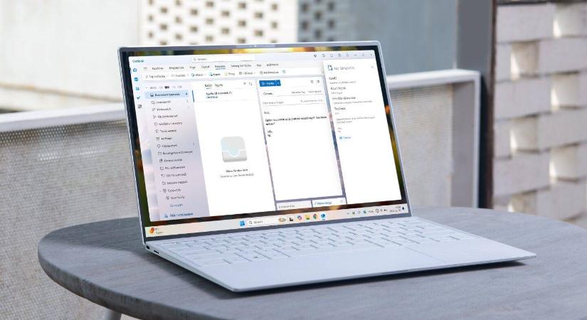 E-mail sablonok létrehozása az új Outlook felületen