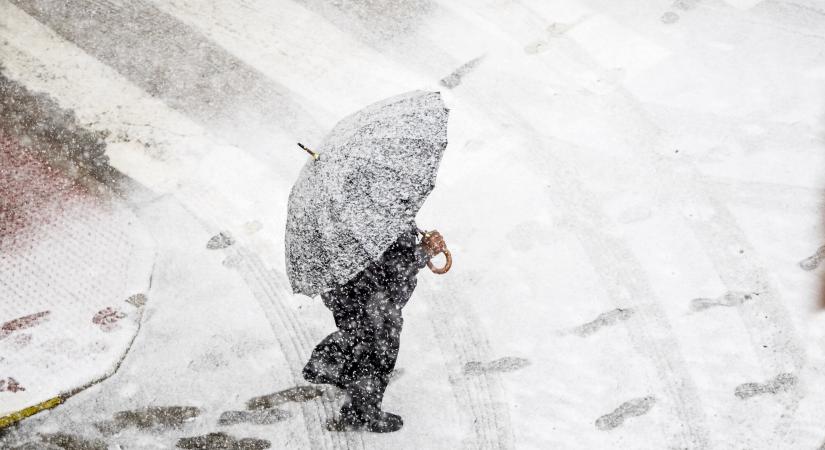 Orvosmeteo: ezekbe a megyékbe hozhat havat egy hidegcsepp