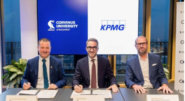 A KPMG a Corvinus stratégiai partnere lett