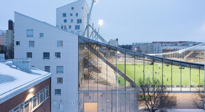 Lakható stadiont választottak a legjobb finn épületnek