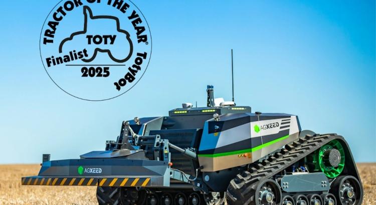 A robottraktor kategória győztese az AgXeed