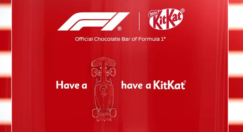 A FORMULA-1-BEN DEBÜTÁL A KITKAT