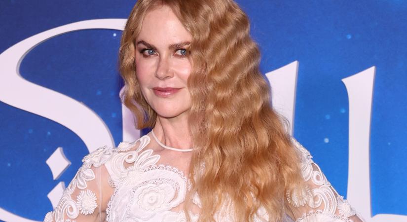 Nicole Kidman visszatért ikonikus frizurájához: istennőként ragyogott a bemutatón