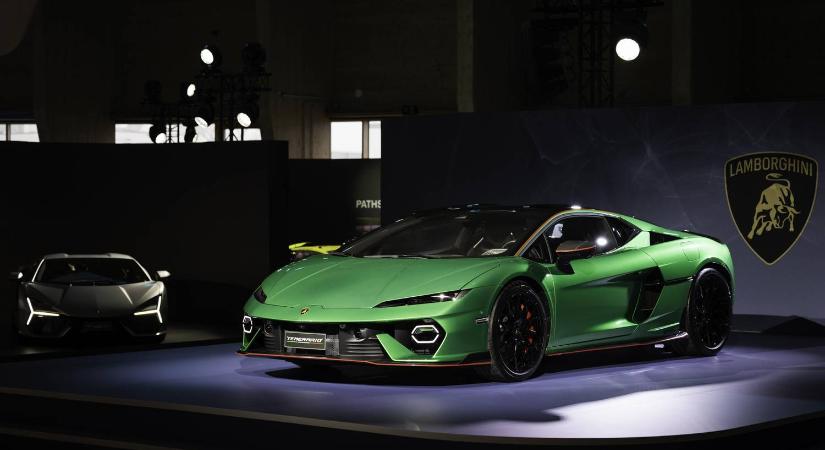 Nem véletlenül hibrid, nem véletlenül turbós V8 - Lamborghini Temerario testközelből