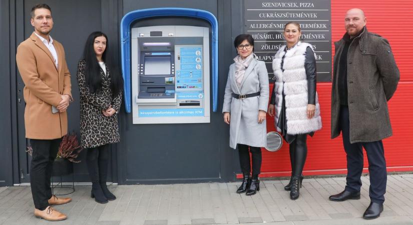 Új bankautomata Vépen: az ATM már üzemel