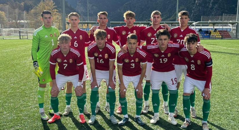 Videó: Mesterien a léc alá, végletekig kijátszva és szöglet után - ezekkel a változatos gólokkal nyert az U19-es válogatott