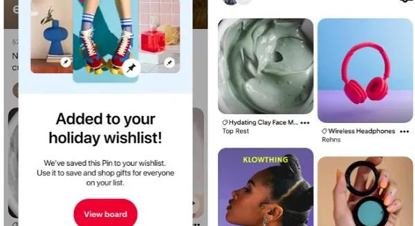 A Pinterest új funkciókat vezet be az ünnepi ajándékvásárláshoz