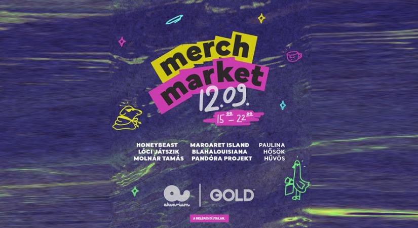 Merch market az Akváriumban: találkozz a Margaret Island, a Blahalouisiana, a Honeybeast és a Lóci játszik tagjaival