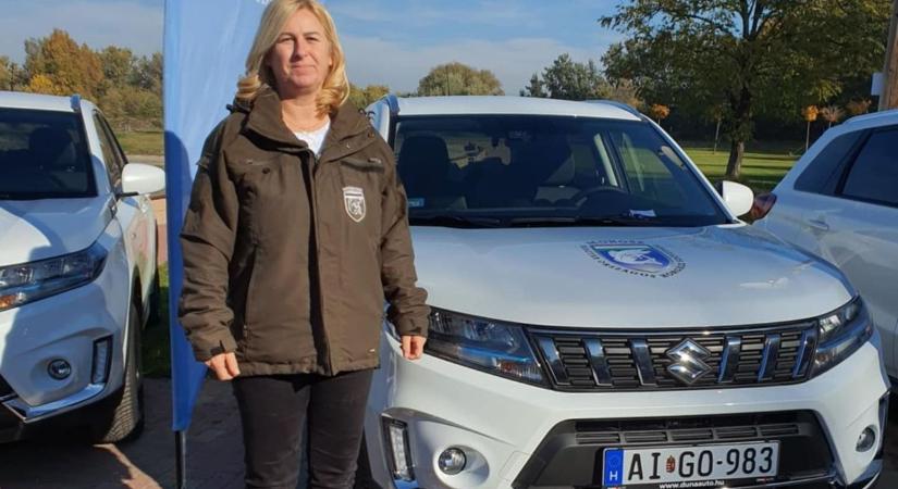 Új gépjárművel, egy Vitarával gazdagodott a megyei horgász szövetség flottája