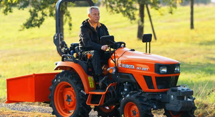 Kubota EK1-261, a tökéletes belépő szintű traktor, amely hódít a kisgazdaságokban