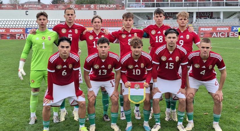 U17: kiütéses győzelmet aratott a magyar válogatott