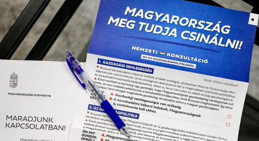 A nemzeti konzultáción a magyar gazdaság irányáról is dönthetünk