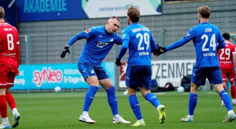 Szalai Attila gólt lőtt a Hoffenheim mérkőzésén