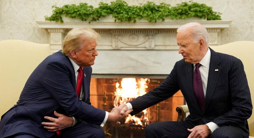 Donald Trumpot fogadta Joe Biden