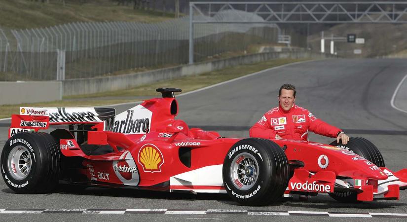 F1: Elárverezik Schumacher utolsó Ferrariját