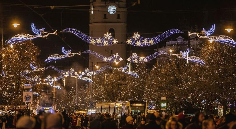 A debreceni lehet Magyarország legszebb karácsonyi vására – SZAVAZÁS!