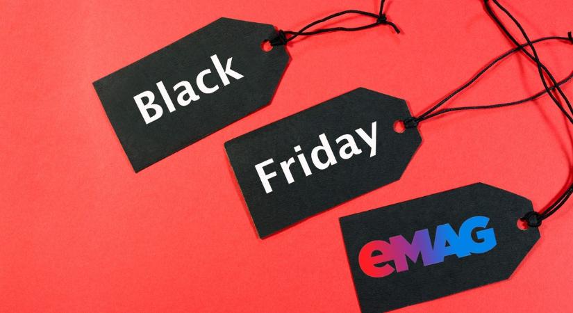 Az eMAG nem aprózza el: a Black Friday az év legjobb ajánlatainak 80 százalékát hozza magával