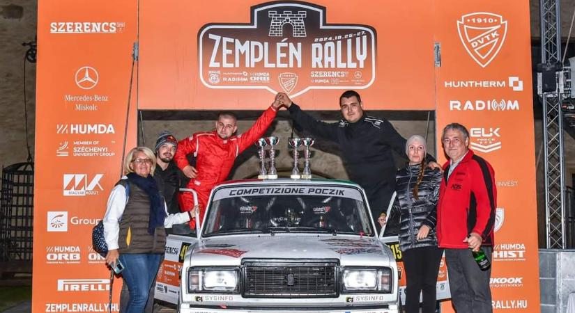 Országos bajnoki címmel zárták a Rally-szezont a szekszárdiak