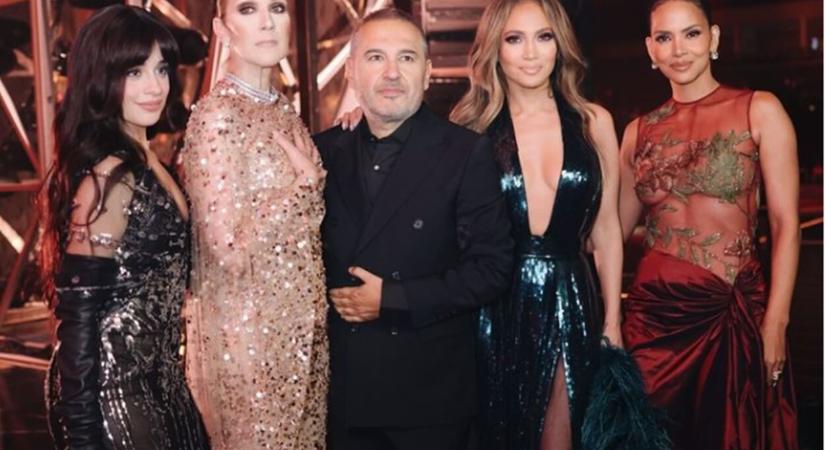 Céline Dionnal és Jennifer Lopezzel ünnepelt a divatház: 45 éves az Elie Saab