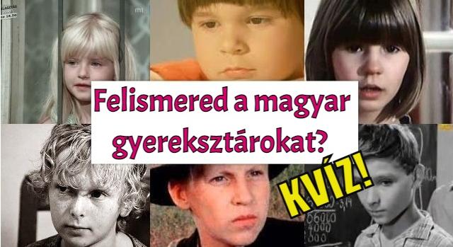 Retró Kvíz: Felismered a magyar gyereksztárokat? Emlékszel mi volt a szerepük?