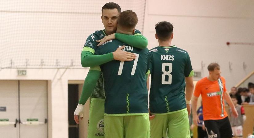 Futsal: HVSE-Nyíregyháza rangadó pénteken