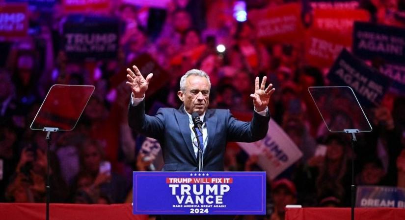 Robert F. Kennedy Jr.-t jelöli egészségügyi miniszternek Donald Trump