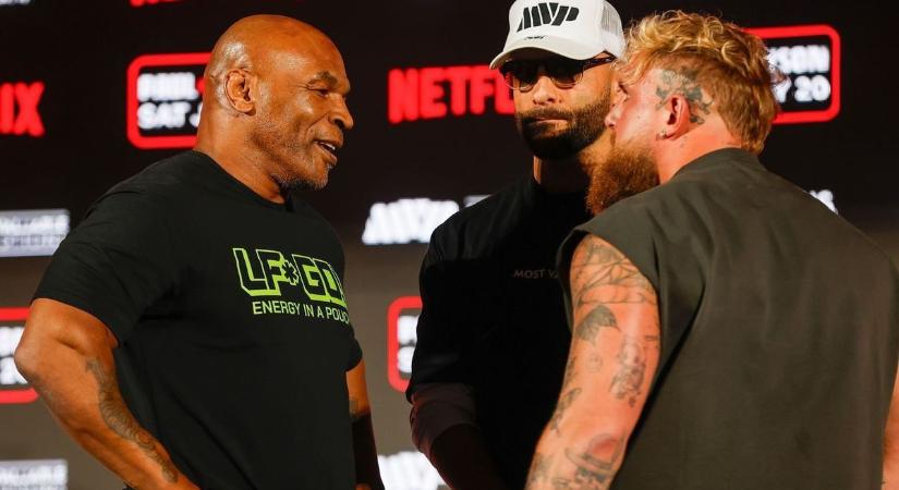 Mike Tyson Jake Paul elleni visszatérést kivetítőn közvetítik Tatán