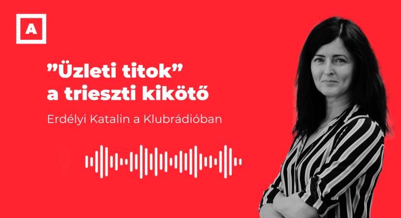 A trieszti kikötő körüli titkolózásról beszélt Erdélyi Katalin a Klubrádióban