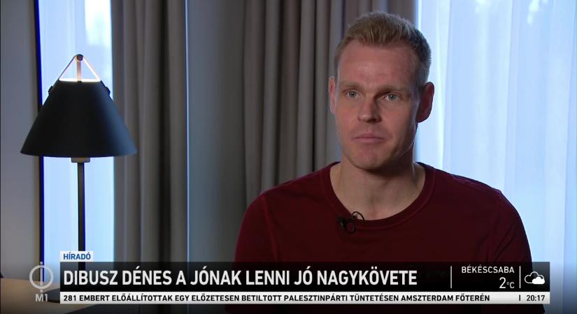 Dibusz Dénes a Jónak lenni jó! kampány jószolgálati nagykövete lett