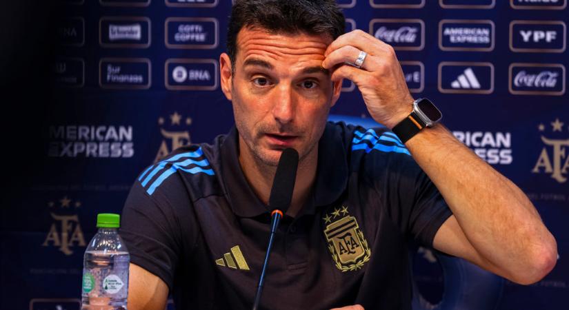 Scaloni: “Nem azért vagyok itt, hogy kritizáljam a játékosaimat…”