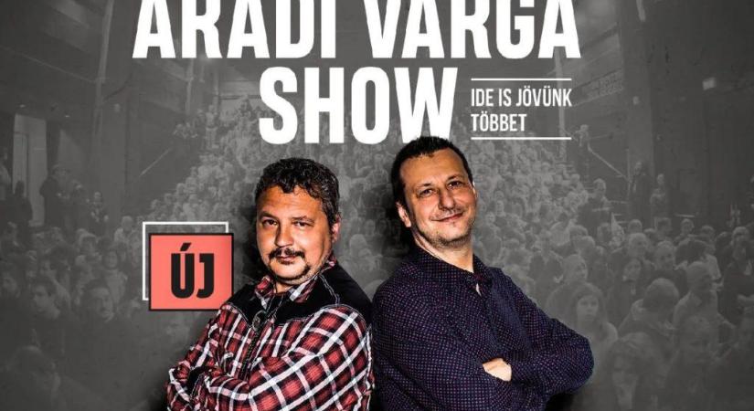 A Rádiókabaré legnépszerűbb humorpárosa lép fel városunkban: Aradi Varga Show