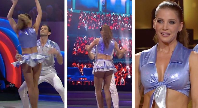 Kioktatták Szabó Zsófit a DWTS zsűrijei: „Nem vagy rászorulva, hogy ilyen szexi felszerelésben lépj parkettre” – pompomlány-ruhája beszédtéma volt a zsűrinél is