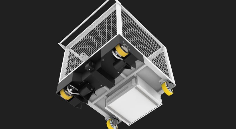 Új fejlesztés: az energiahatékonyságot és a munkabiztonságot is szolgálja az intelligens, elektromos rásegítő hajtású komissiózó kocsi
