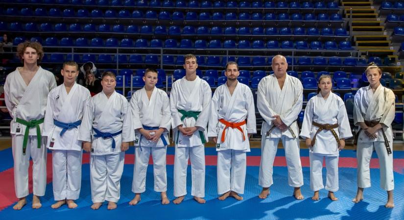 Shotokan karate: nyíregyházi éremeső Belgrádban