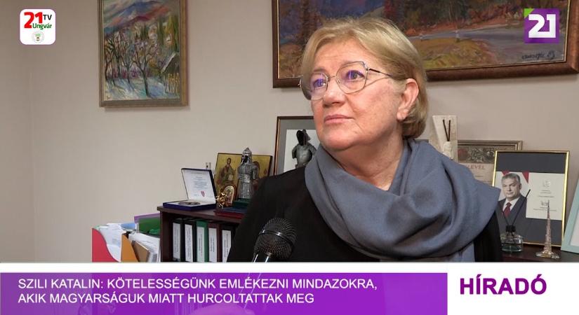 Szili Katalin: kötelességünk emlékezni mindazokra, akik magyarságuk miatt hurcoltattak meg (videó)